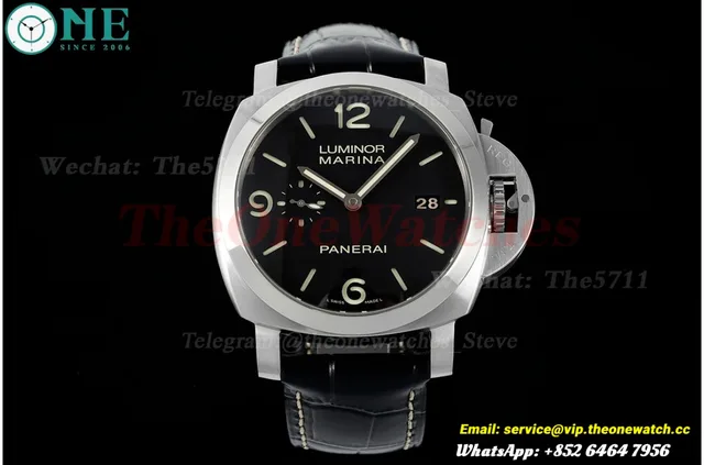 PAM312 Lum. 1950 3 Days 44mm SS/LE VSF P9000 Super Clone — photo 4