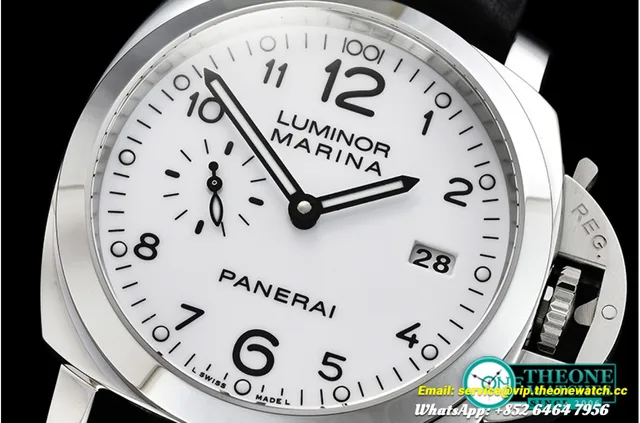 Panerai - PAM499Q 1950 3 Days Auto SS/LE White VSF P9000 Mod — photo 12