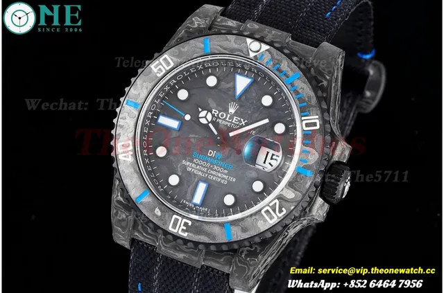 Submariner DIW 40MM Carbon/NY Black/Blue VSF VS3135