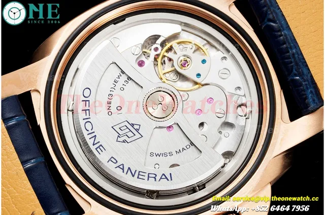 PAM1112 Lum. Marina 44mm RG/LE Blue VSF P9010 — photo 15