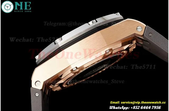 Royal Oak Offshore 44mm Michael Schumacher RG/RU Grey/Black JJF A3126 — photo 8