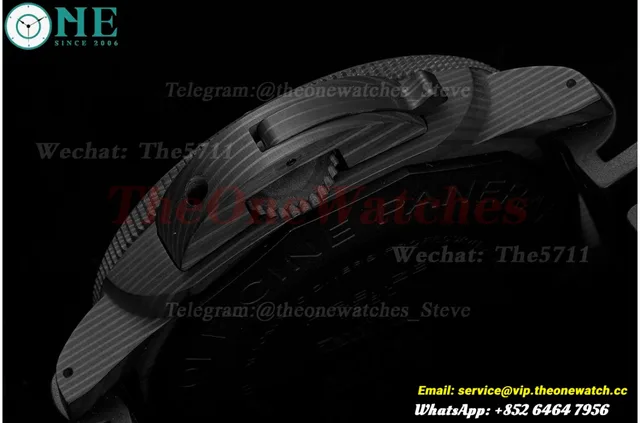 PAM1039 Submersible Luna Rossa GMT 47mm Carbon/RU VSF P9010 Super Clone — photo 9