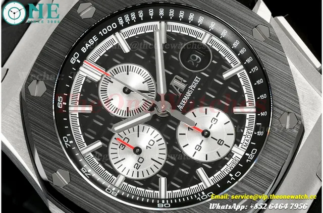 Royal Oak Offshore 26400IO 44mm SS/RU Black Dial APJF A3126 — photo 3