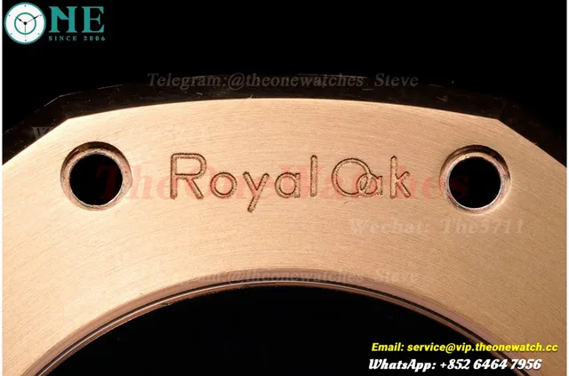 Royal Oak 15400 RG/RG Black/Stk APSF SA3120 Super Clone — photo 19