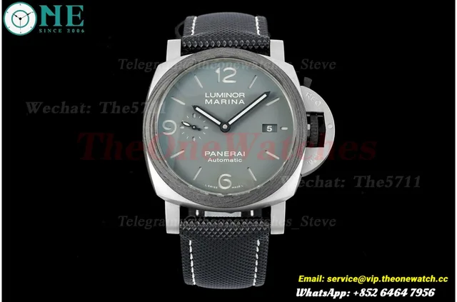 PAM1662 Lum. Marina Auto 44mm TI/FC/NY VSF P9010 — photo 4