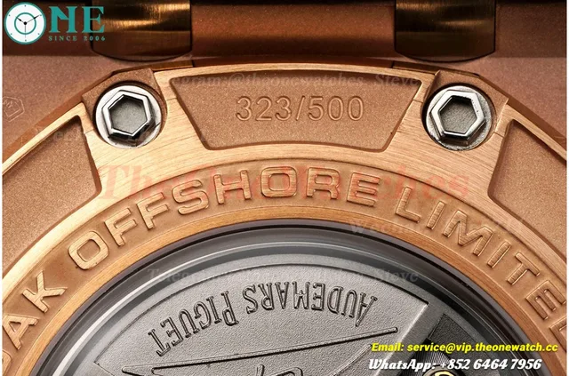 Royal Oak Offshore 44mm Michael Schumacher RG/RU Grey/Black JJF A3126 — photo 16