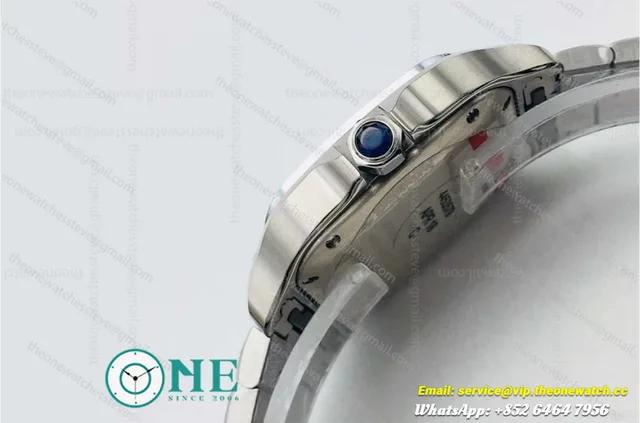 Santos Diamonds SS/SS White/Mois Dial KORF MY9015 — photo 5