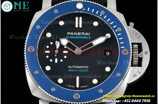 Submersible PAM1209 Azzurro SS/RU 42MM Blue VSF OP.XXXIV — photo 2