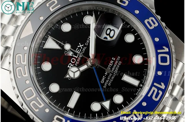 GMT Master II 126710 Batgirl 40mm Jub SS/SS Black Dial VSF DD3285 — photo 3