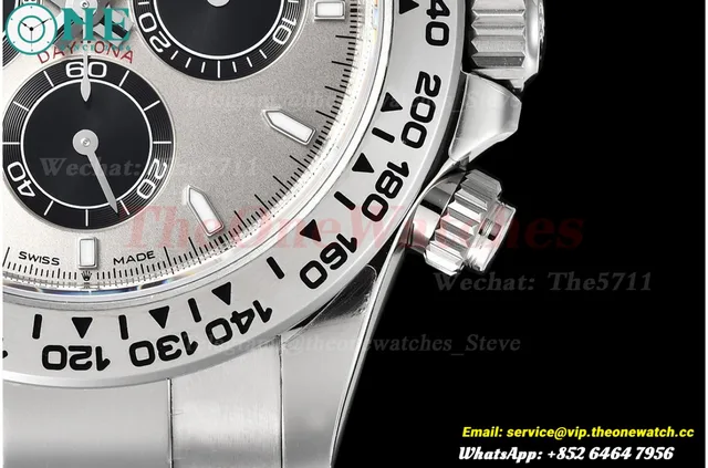 Daytona 126509 40mm SS/SS Silver/Blk VSF V3 DD4131(Gain Weight) — photo 8