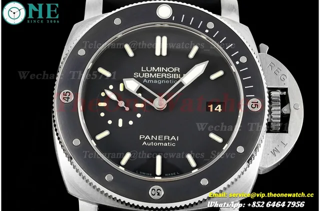 PAM389 Submersible AMag TI/RU 47MM Black VSF V3 Mod.P9000 — photo 2