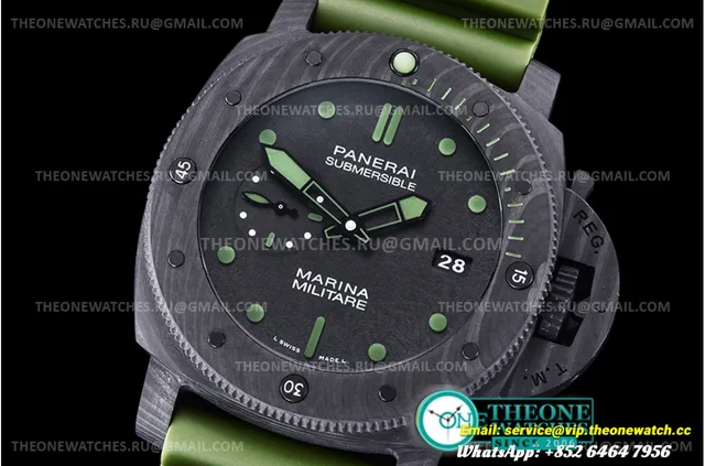 Panerai - PAM961 Submersible MM CarboTech FC/RU VSF P9010