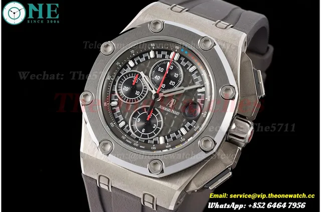 Royal Oak Offshore 44mm Michael Schumacher Ti/RU Grey/Black JJF A3126