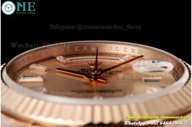 DayDate 228235 40mm RG/RG RG Gold/Rmn VSF V2 DD3255 (Weighted Approx.182g) — photo 6