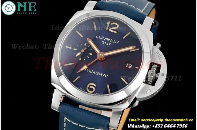 PAM688 Luminor GMT 42mm SS/LE Blue VSF V2 P9001