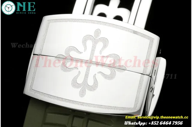 Aquanaut 5168 42mm SS/RU Green Dial BBF DD324 Super Clone — photo 24