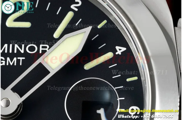 Luminor GMT PAM088 44mm SS/LE Black//Stk VSF OPVIII — photo 7