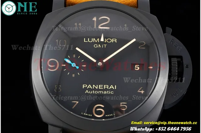 PAM1441 Luminor 3 Days GMT 44mm CER/LE VSF P9010 — photo 2