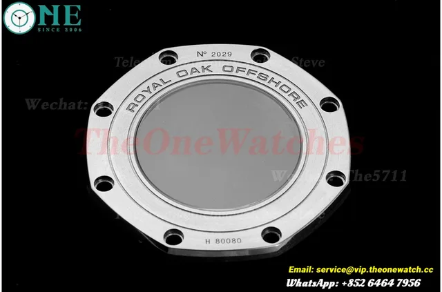 Royal Oak Offshore 26405CE 44mm Black Cer/RU Green Dial APJF A7750 Mod — photo 21
