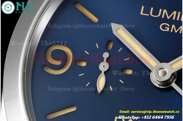 PAM1033 GMT 44MM SS/LE Blue VSF V2 P9011 — photo 5