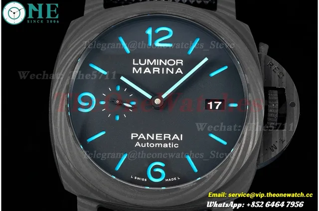 PAM1661 Lum. Carbotech Auto 44mm FC/NY VSF P9010 — photo 2