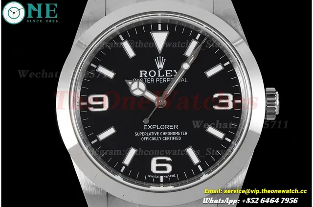 Explorer I 214270 39mm Oys SS/SS Black Dial BPF A2824 — photo 2