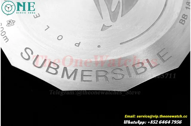 PAM719 Submersible 1950 GMT 47MM TI/RU Blue VSF P9001 — photo 27