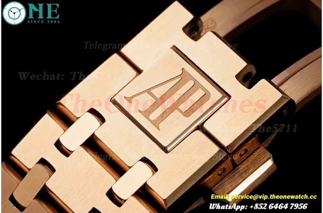Royal Oak 15400 RG/RG Black/Stk APSF SA3120 Super Clone — photo 28