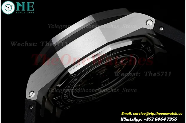 Royal Oak Offshore 26400IO 44mm SS/RU Black/White JJF A3126 — photo 8