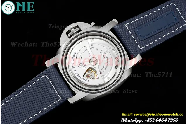 PAM1117 Lum. Marina Auto 44mm TI/NY Blue VSF P9010 — photo 13