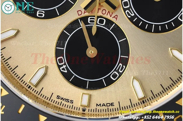 Daytona 126518 40mm YG/RU Gold/Black VSF V2 DD4131(Gain Weight) — photo 9