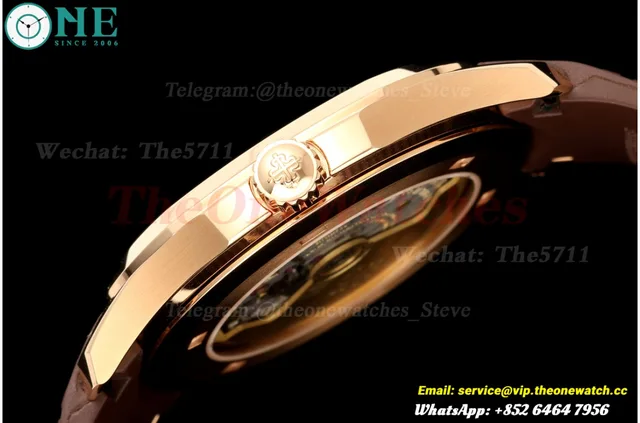 Aquanaut 5167 40mm RG/RU Brown Dial BBF DD324 Super Clone — photo 6