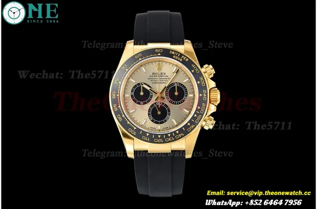 Daytona 126518 40mm YG/RU Gold/Black VSF V2 DD4131(Gain Weight) — photo 3