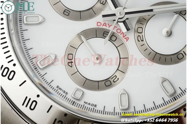 Daytona 116520 40mm SS/SS White Dial VSF DD4130 — photo 10