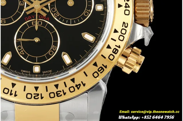 Daytona 116503 40mm SS/YG Black/Stk Dial VSF V2 DD4130 (Weighted Approx.162) — photo 8