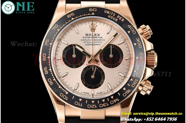 Daytona 126515 40mm RG/RU Champagne/Blk VSF V2 DD4131(Gain Weight) — photo 2