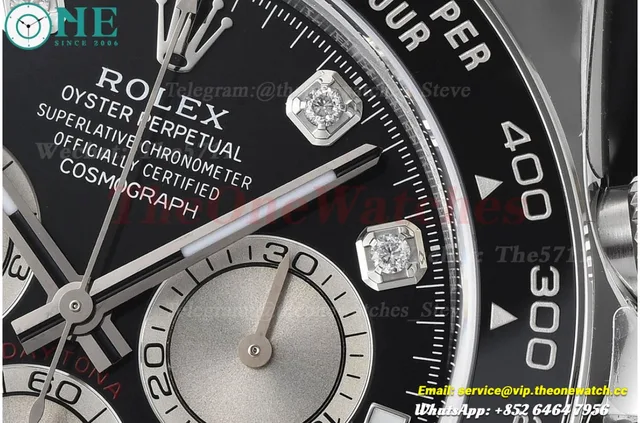 Daytona 126519 40mm SS/RU Black/Dia VSF V2 DD4131(Gain Weight) — photo 10