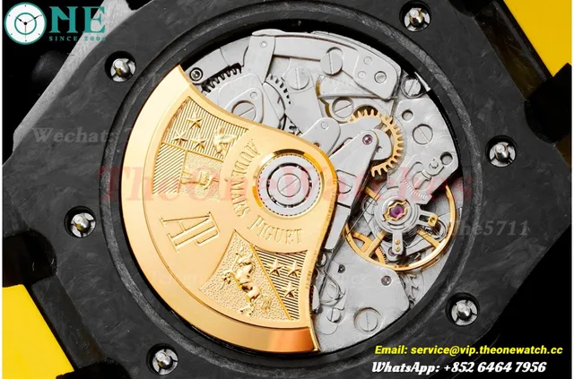 Royal Oak Offshore 42mm Cer/RU Black/Yellow  JJF A7750 — photo 12
