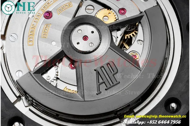 Royal Oak Offshore 24606 44mm Ceramic/RU Black/Black JJF A3126 — photo 12