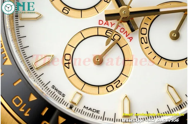 Daytona 126518 40mm YG/RU White/White VSF V2 DD4131(Gain Weight) — photo 10