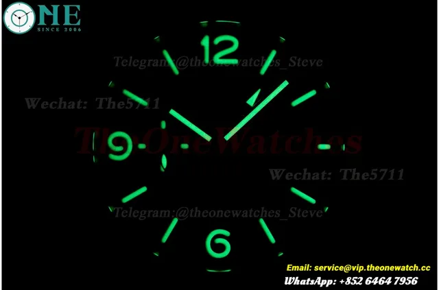 PAM1056 Luminor GMT 44mm SS/LE Green VSF P9011 Super Clone — photo 30