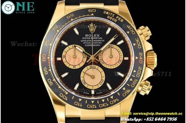 Daytona 126518 40mm YG/RU Black/Gold VSF V2 DD4131(Gain Weight) — photo 2