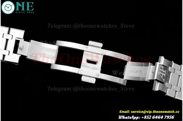 Royal Oak 15400 SS/SS Grey/Stk APSF SA3120 Super Clone — photo 24