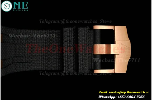 Royal Oak Offshore 26405NR 44mm Black Cer/RU Grey Dial APJF A7750 Mod — photo 29