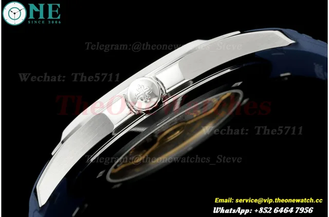 Aquanaut 5168 42mm SS/RU Blue Dial BBF DD324 Super Clone — photo 6