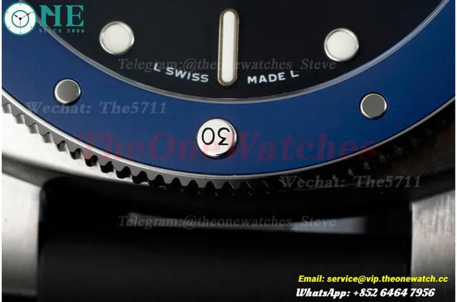 Submersible PAM1209 Azzurro SS/RU 42MM Blue VSF OP.XXXIV — photo 10