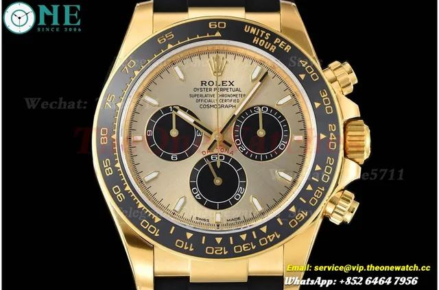 Daytona 126518 40mm YG/RU Gold/Black VSF V2 DD4131(Gain Weight) — photo 2