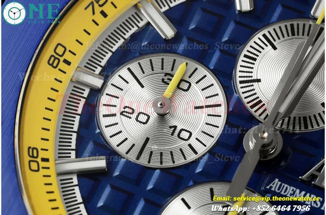 Royal Oak Offshore 26400SO 44mm SS/RU Blue Dial APJF A3126 — photo 3