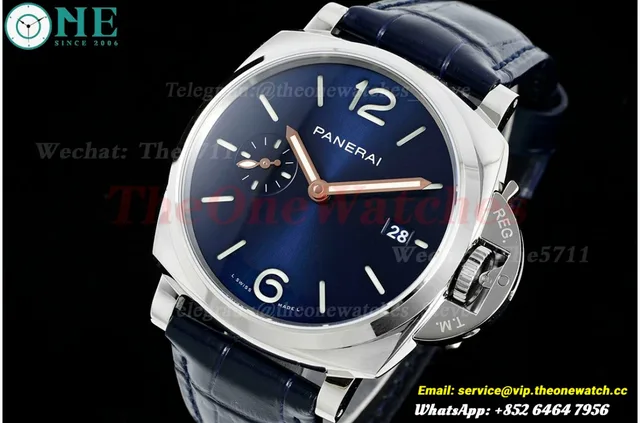 Luminor Due PAM1274 42mm SS/LE Blue Dial VSF P900