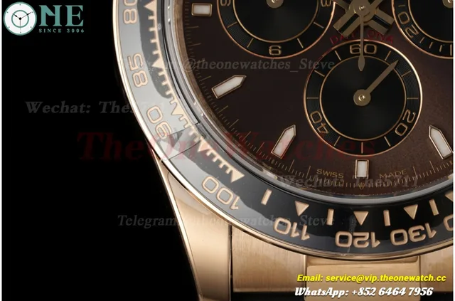 Daytona 126515 40mm RG/RU Brown/Stk VSF V2 DD4131(Gain Weight) — photo 7
